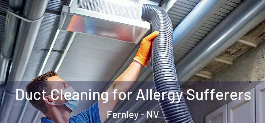  Duct Cleaning for Allergy Sufferers Fernley - NV